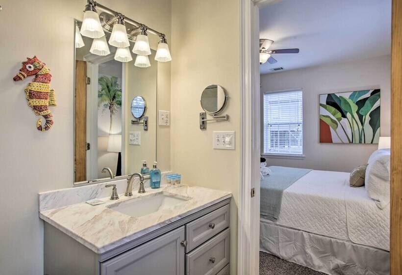 Waveland Home Near Beach: Pets Allowed!