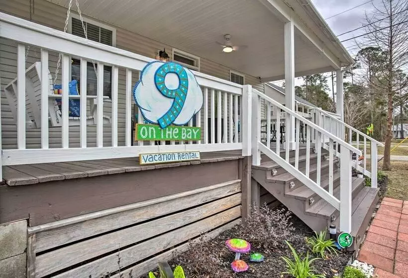 Waveland Home Near Beach: Pets Allowed!