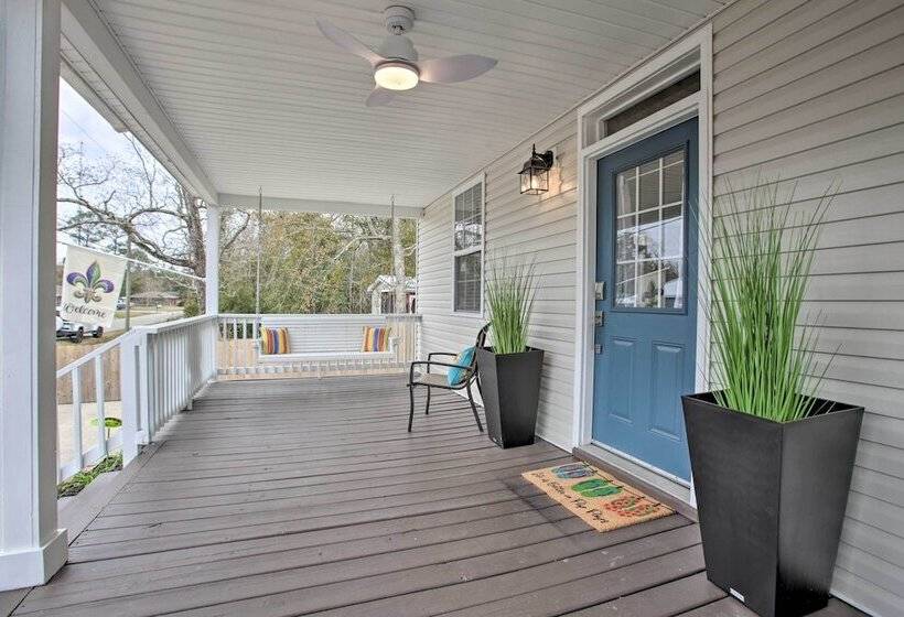 Waveland Home Near Beach: Pets Allowed!