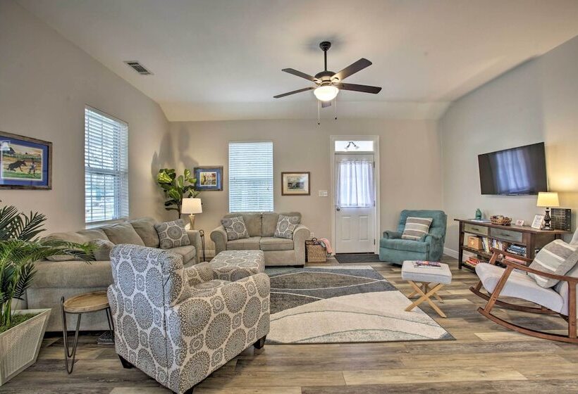 Waveland Home Near Beach: Pets Allowed!