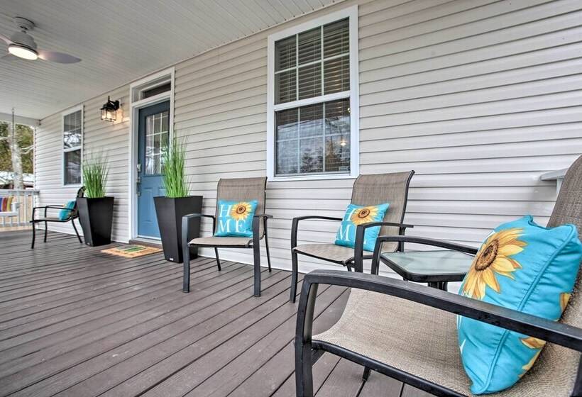 Waveland Home Near Beach: Pets Allowed!