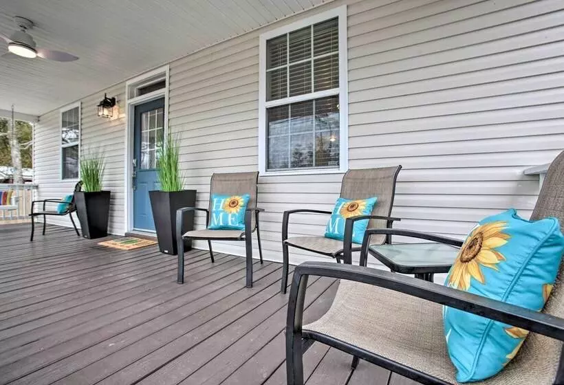 Waveland Home Near Beach: Pets Allowed!