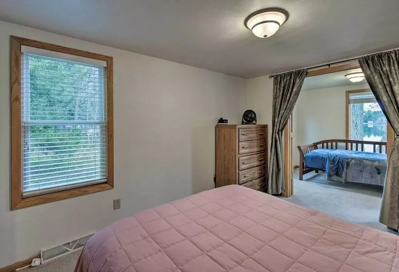 Lakefront Home W/seasonal Dock   2 Mi To Skiing!