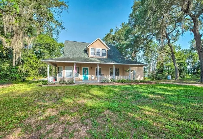 Lovely Hawthorne Home W/ Private Boat Dock!