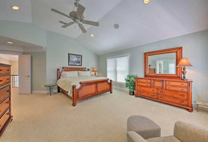 Manteo Waterfront Resort Home W/ 30 Ft Dock!