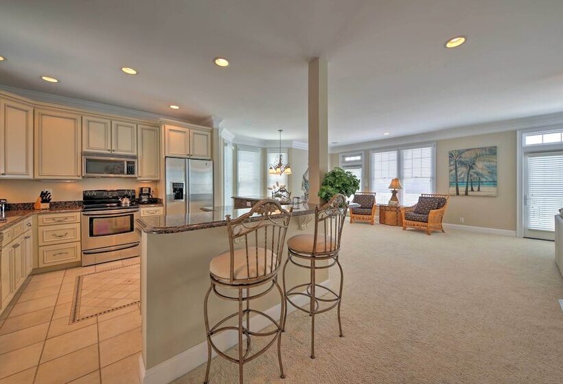 Manteo Waterfront Resort Home W/ 30 Ft Dock!