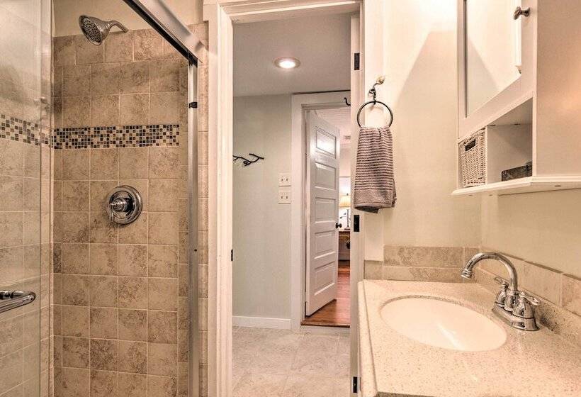 Mtn Views + Fire Pit: Serene Chimney Rock Abode