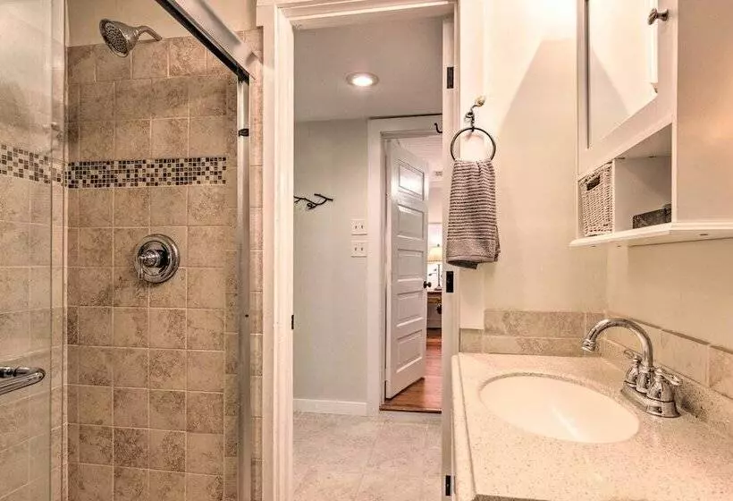 Mtn Views + Fire Pit: Serene Chimney Rock Abode