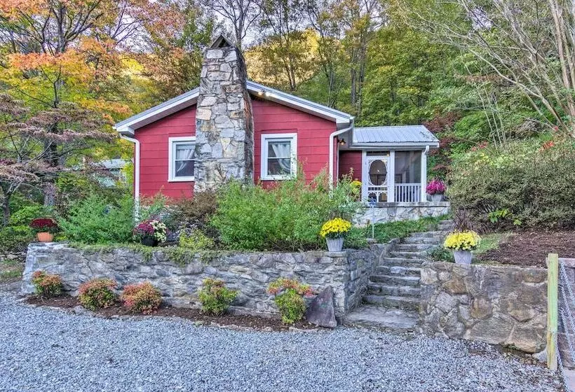 Mtn Views + Fire Pit: Serene Chimney Rock Abode