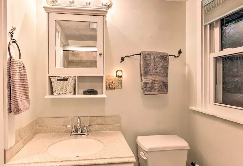 Mtn Views + Fire Pit: Serene Chimney Rock Abode