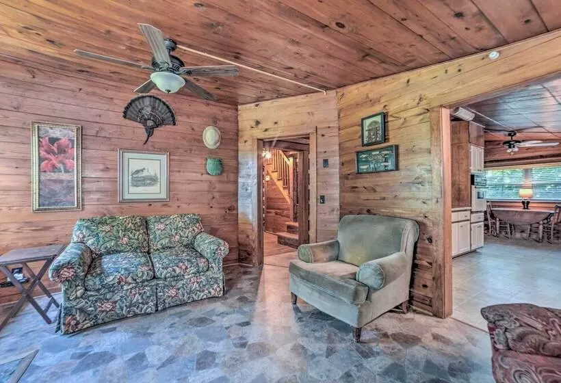 Rustic Dover Retreat W/ Porch   Walk To Boat Ramp!