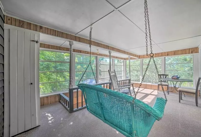 Rustic Dover Retreat W/ Porch   Walk To Boat Ramp!