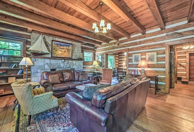 Rustic Dover Retreat W/ Porch   Walk To Boat Ramp!