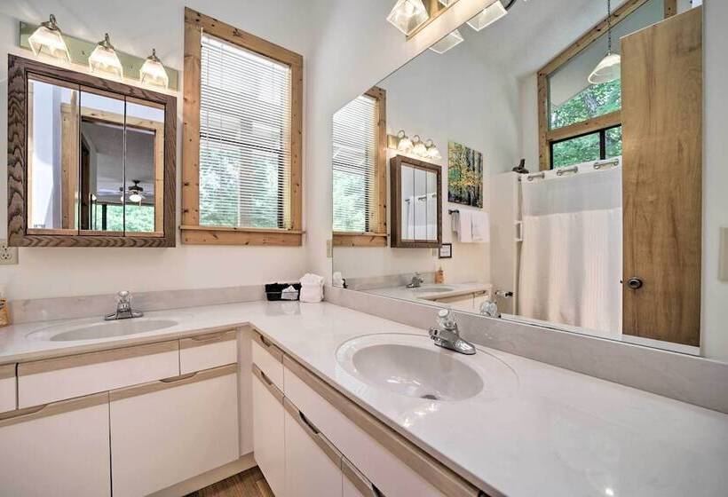 Vibrant Bryson City Home W/ Mtn Views & Deck!