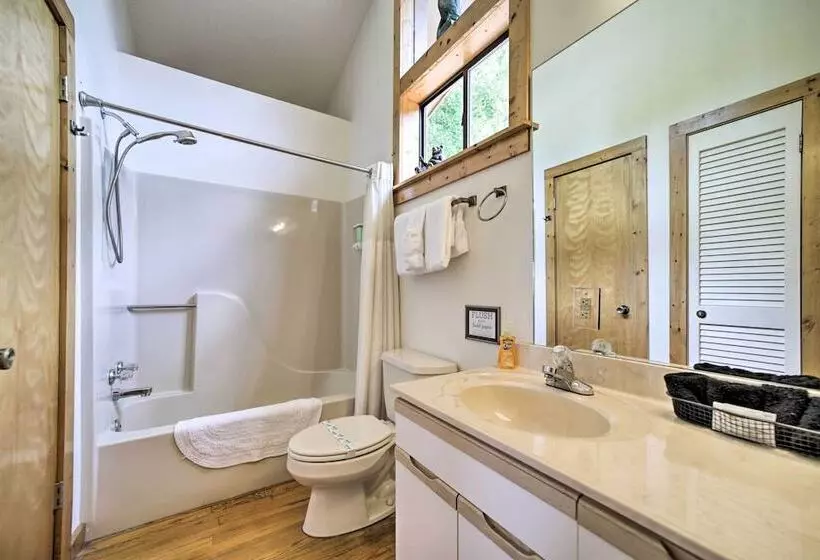 Vibrant Bryson City Home W/ Mtn Views & Deck!