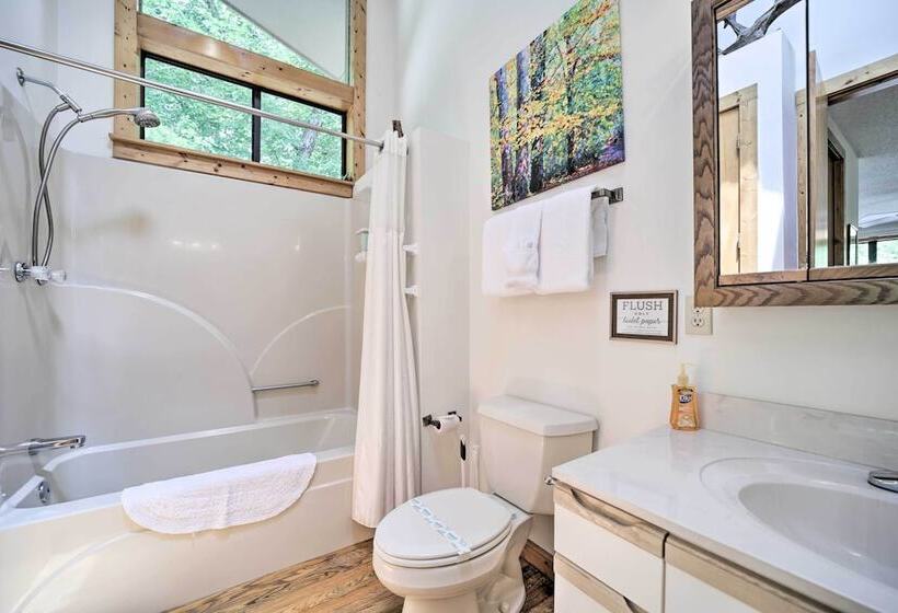 Vibrant Bryson City Home W/ Mtn Views & Deck!