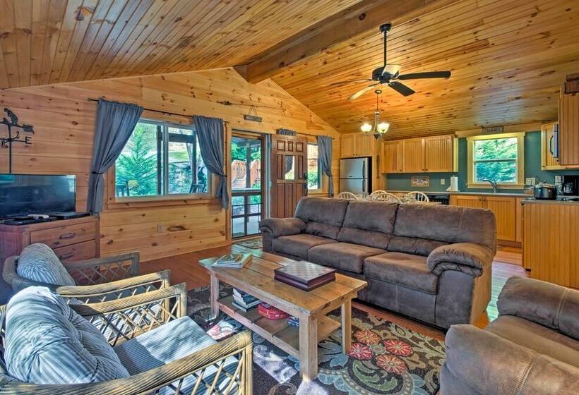 6 Mi To Polar Express: Bryson City Cabin