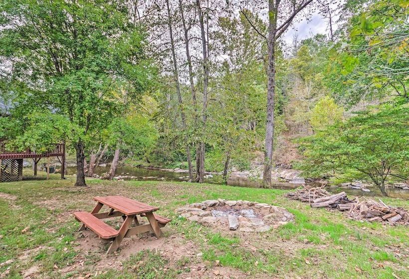 Creekside Weaverville Home   16 Miles To Asheville