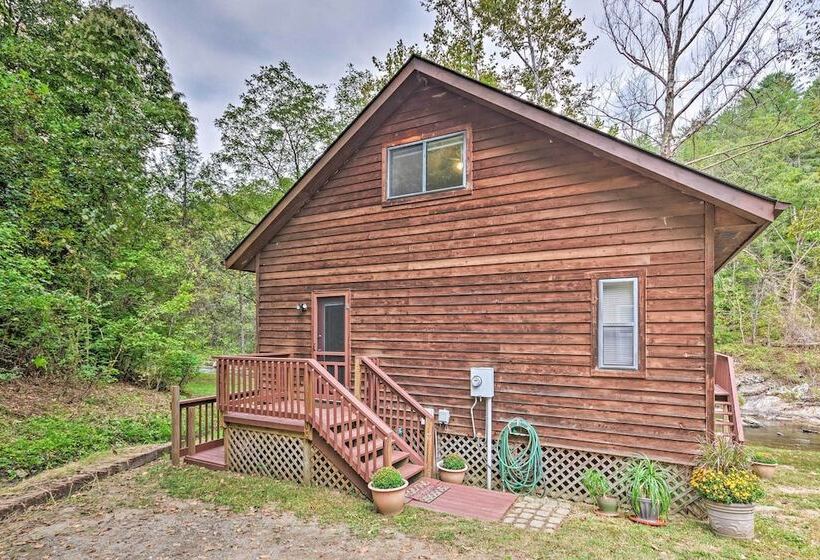 Creekside Weaverville Home   16 Miles To Asheville