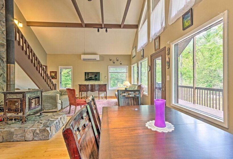 Creekside Weaverville Home   16 Miles To Asheville