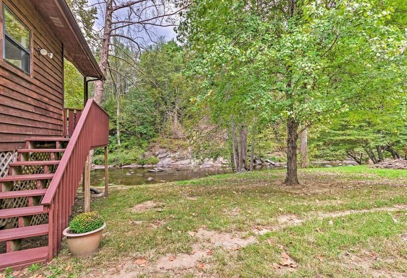 Creekside Weaverville Home   16 Miles To Asheville