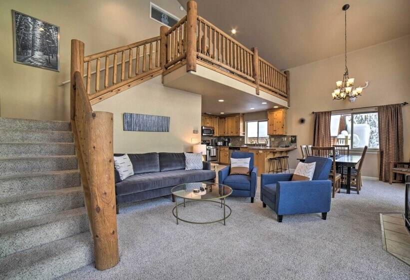 3 Mi To Donner Ski: Soda Springs Cabin W/ Deck