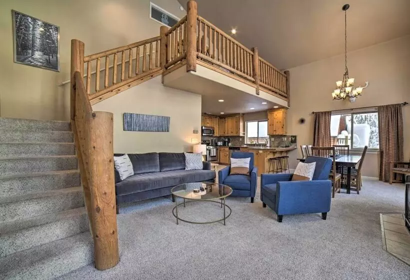 3 Mi To Donner Ski: Soda Springs Cabin W/ Deck