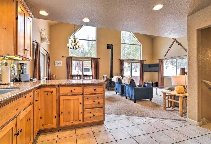 3 Mi To Donner Ski: Soda Springs Cabin W/ Deck