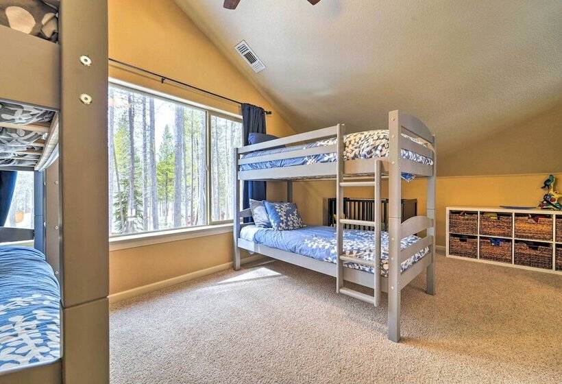 3 Mi To Donner Ski: Soda Springs Cabin W/ Deck