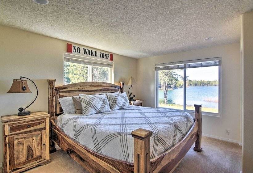 House W/ Private Deck On The Rock Creek Reservoir!