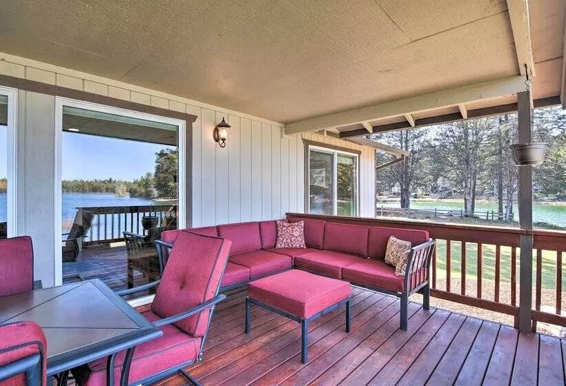 House W/ Private Deck On The Rock Creek Reservoir!