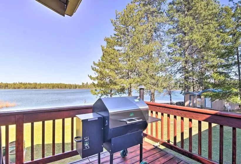 House W/ Private Deck On The Rock Creek Reservoir!