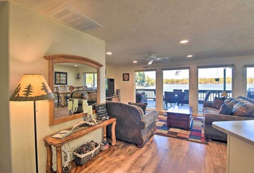 House W/ Private Deck On The Rock Creek Reservoir!