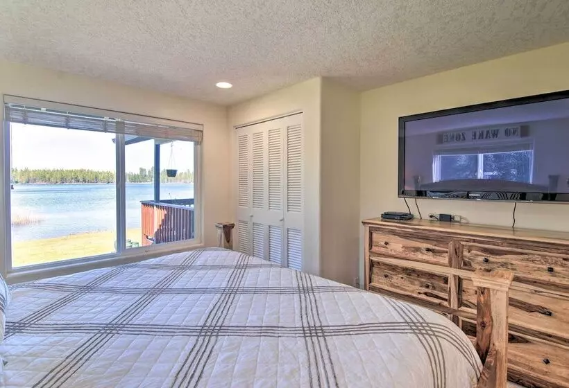 House W/ Private Deck On The Rock Creek Reservoir!