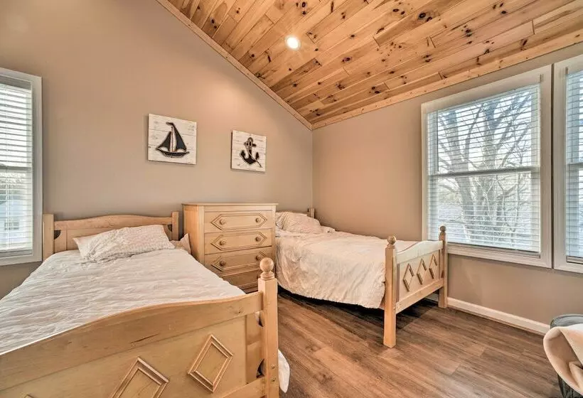 Lakefront Lexington Escape: Steps To Beach!