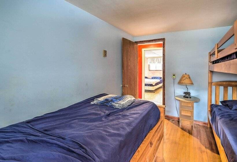 Quiet Cabin On Glen Lake W/ Boat Dock & Deck!