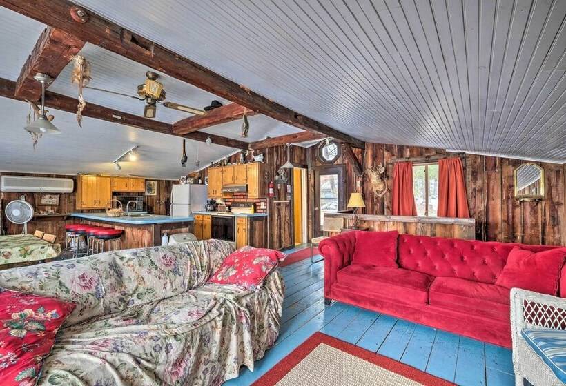 Quiet Cabin On Glen Lake W/ Boat Dock & Deck!