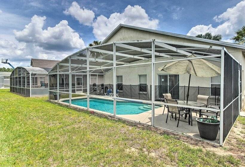 Spacious Home W/ Pool, 10 Mi To Disney!