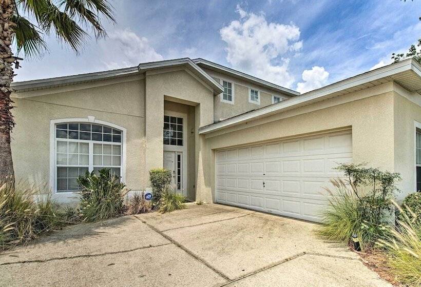 Spacious Home W/ Pool, 10 Mi To Disney!