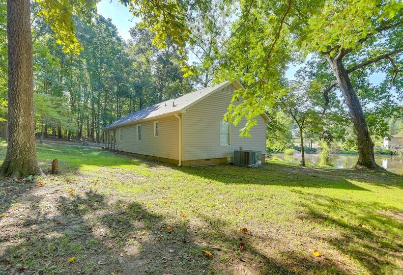 Stunning Greensboro Home W/ Deck & Pond View!