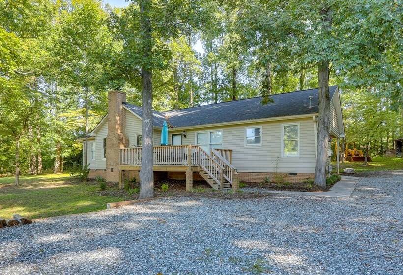 Stunning Greensboro Home W/ Deck & Pond View!