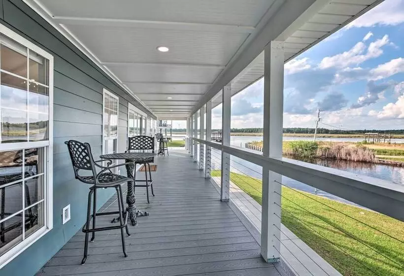 Waterfront Bay St Louis Home W/ River Access!