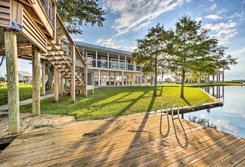 Waterfront Bay St Louis Home W/ River Access!