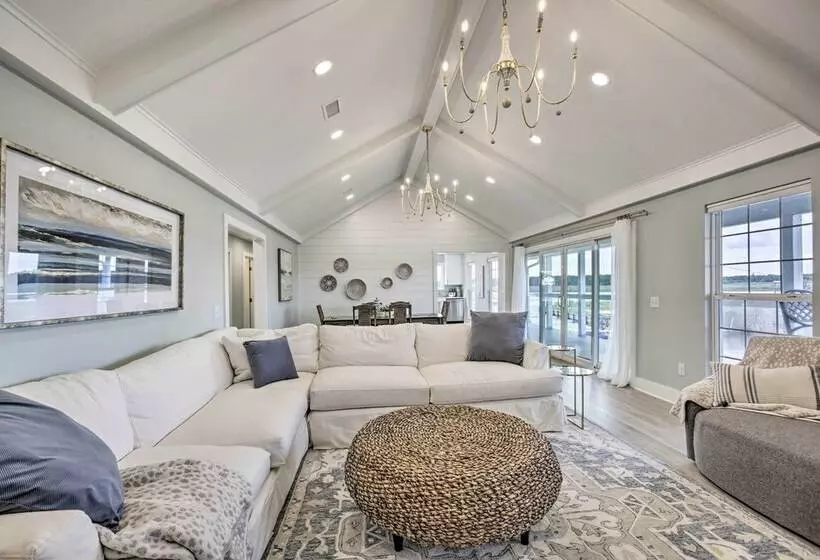 Waterfront Bay St Louis Home W/ River Access!