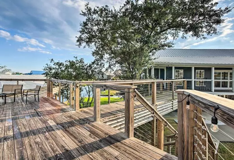 Waterfront Bay St Louis Home W/ River Access!
