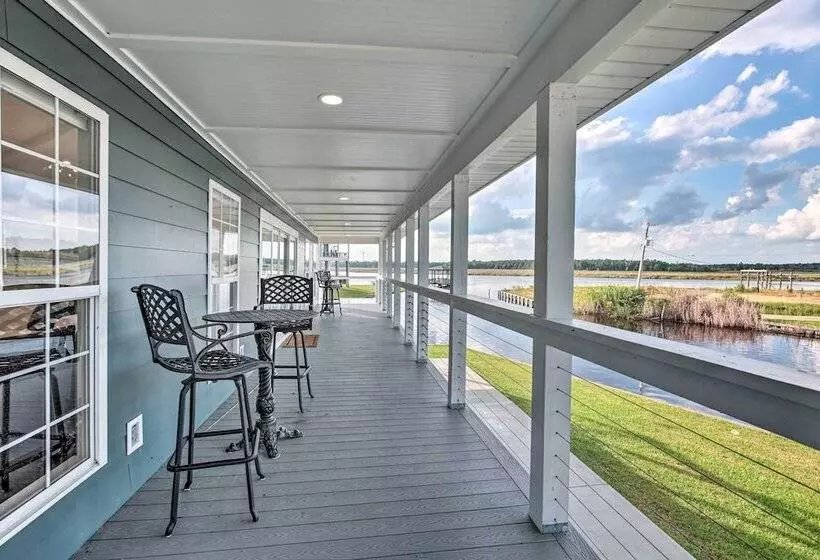 Waterfront Bay St Louis Home W/ River Access!