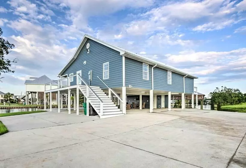 Waterfront Bay St Louis Home W/ River Access!