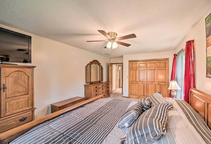 Kayaks & Boat Dock: Waterfront Home In Grove