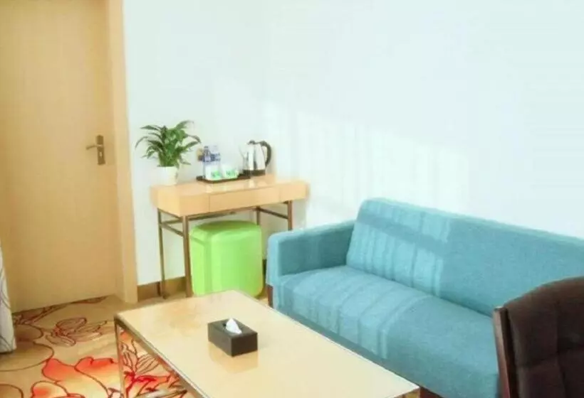 Hotelli Greentree Inn Linxia Niujinhe Avenue Express