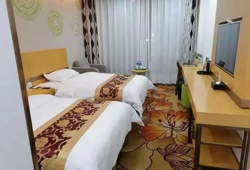 Hotelli Greentree Inn Linxia Niujinhe Avenue Express